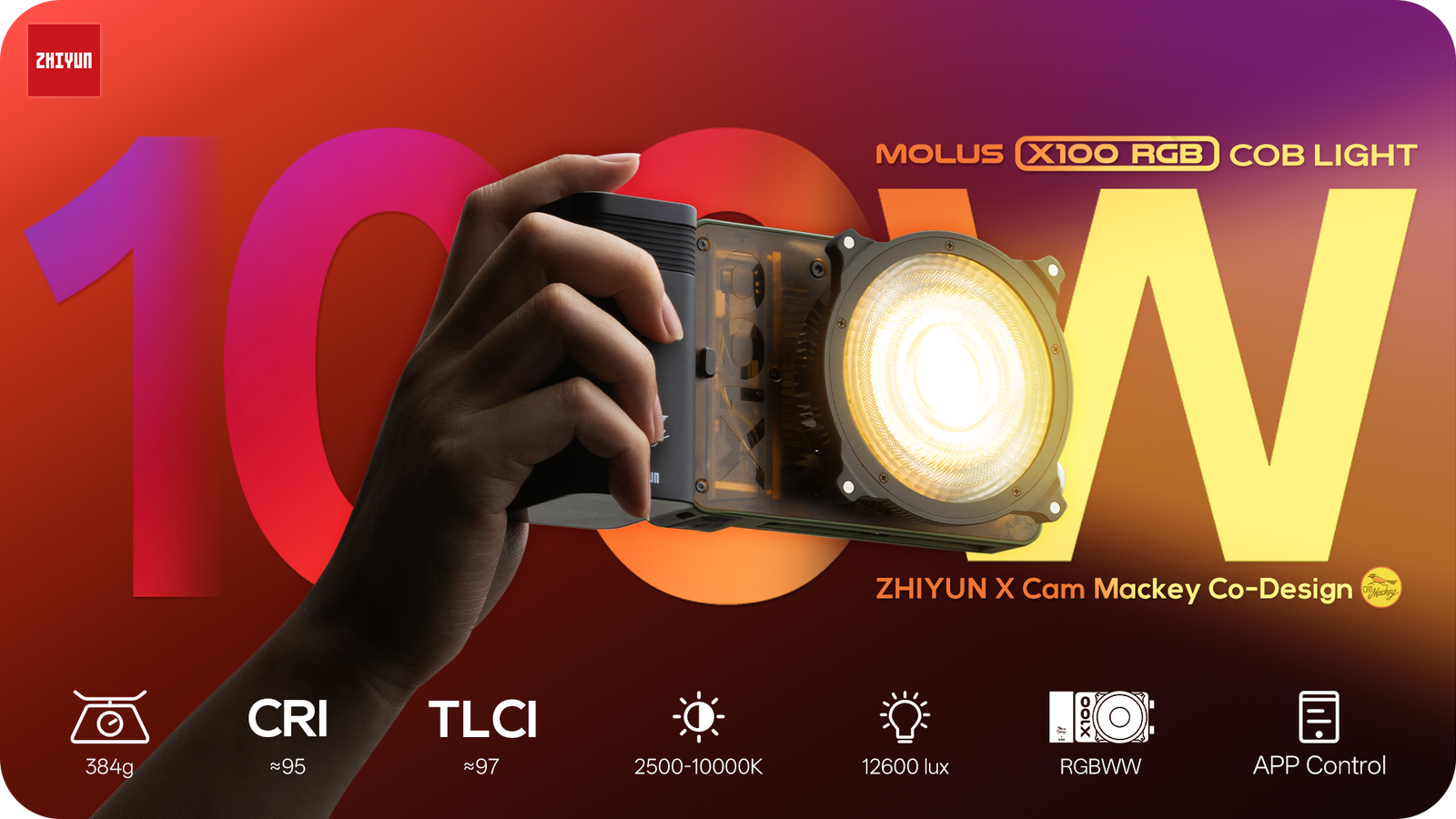 Zhiyun MOLUS X100 RGB