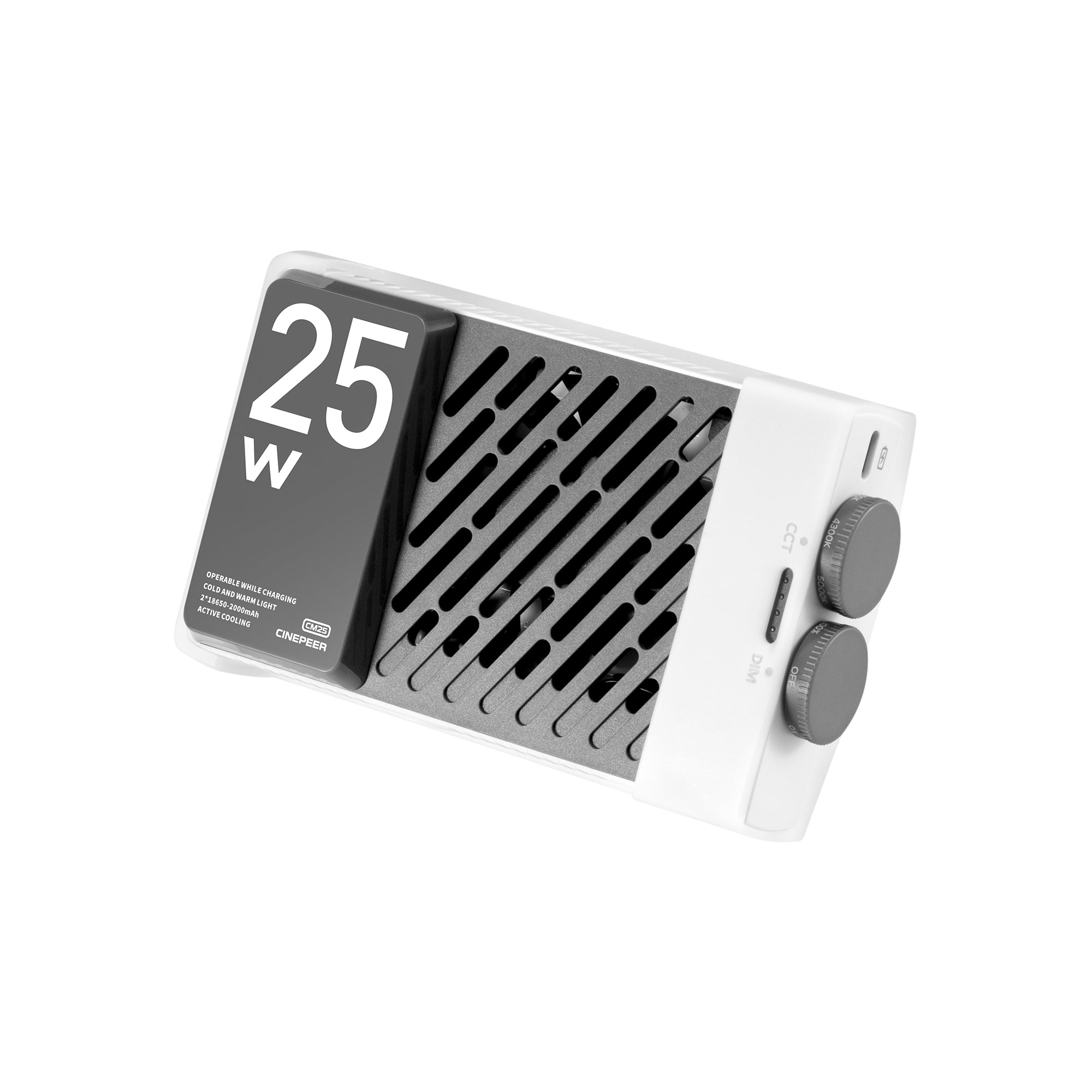 Amazon.com : ZHIYUN CINEPEER CM25 25W LED Video Light