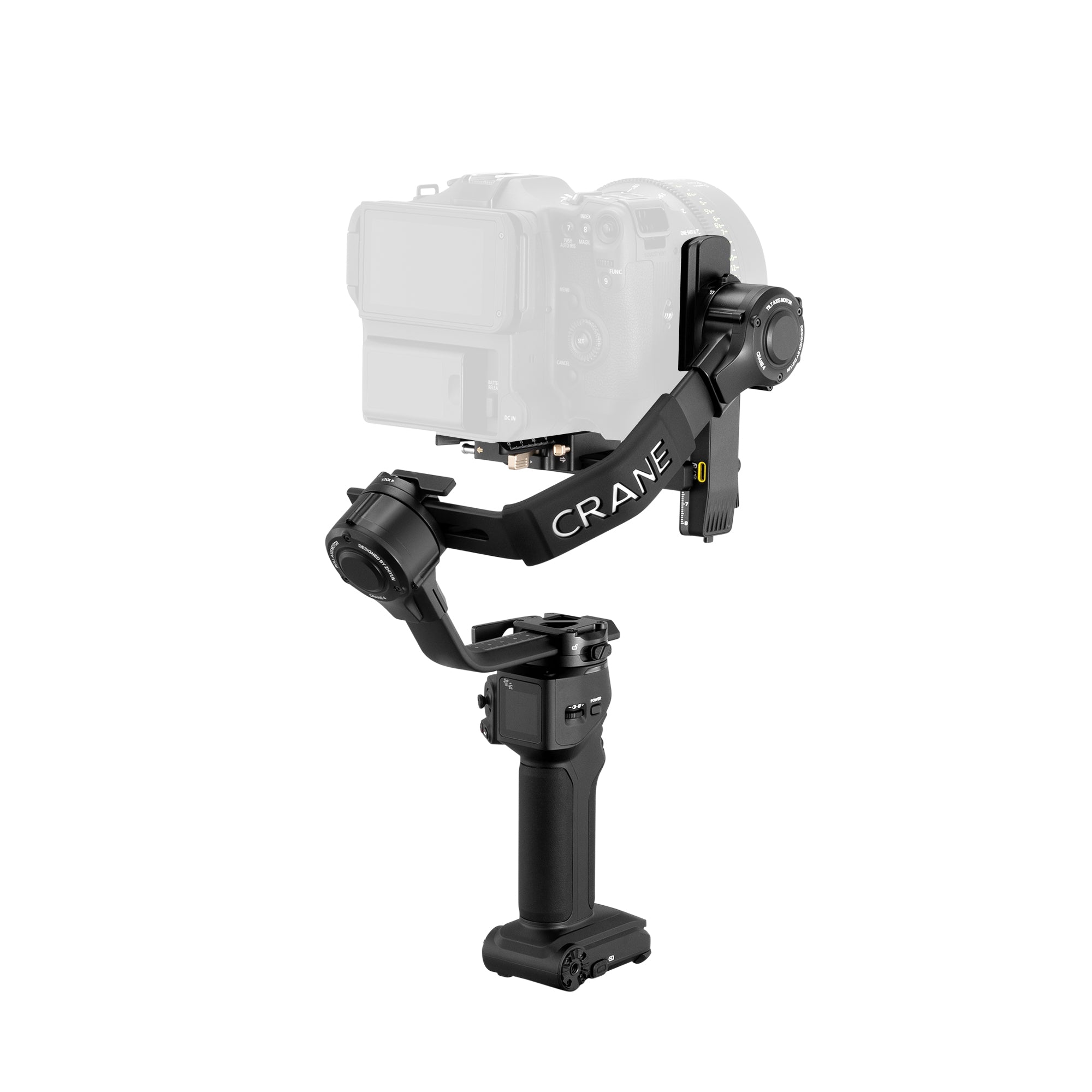 Crane 4 - 3-Axis Camera Gimbal for full-frame DSLR and compact cinema ...